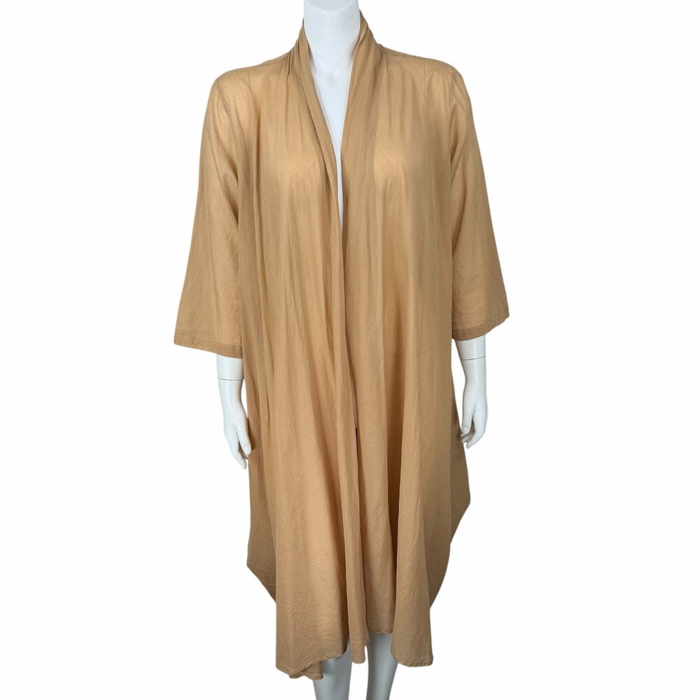 Wendy Trendy Cardigan Lagenlook Layering Topper One Size Flowy Balloon Artsy